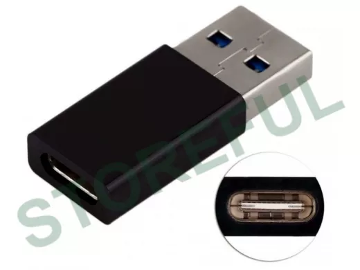 Орбита OT-SMA24 переходник OTG (штекер USB 3.0 - гнездо TYPE-C)(УПАКОВКА 20ШТ)