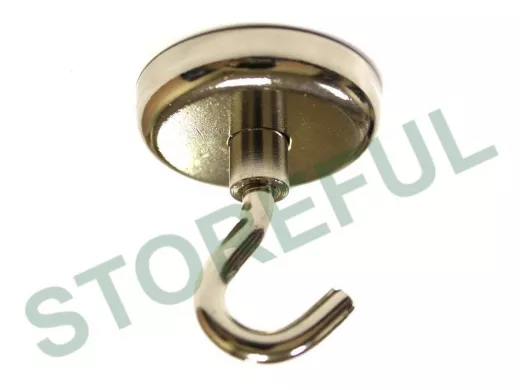 Неодимовый магнит; крепление с крючком E42 "MAGNEOD-151152"  М8 (66кг)