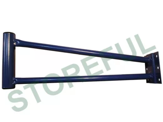 Кронштейн антенный "ТРАПЕЦИЯ-400" СИНИЙ УСИЛЕННЫЙ вылет 0,4метра; диаметр трубы 32мм