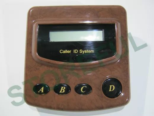 Телефон приставка  АОН Теллур- Т130К  коричн.мр.