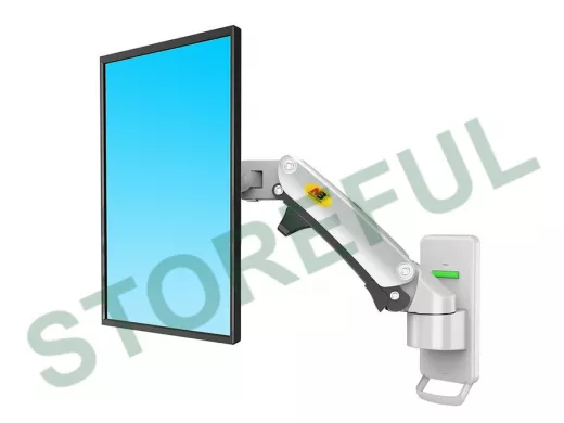 Кронштейн  NB F120 chrome с газлифтом 17"-27" до 7кг