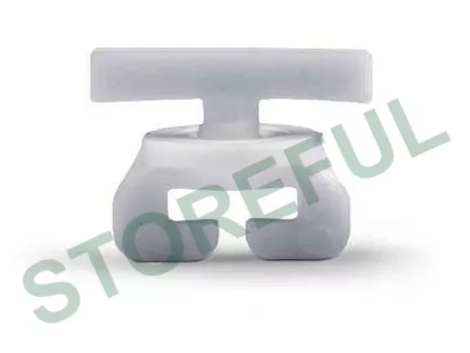 СТОПОР ВИНТОВОЙ ("бабочка") для потолочных карнизов (в упаковке 2шт)