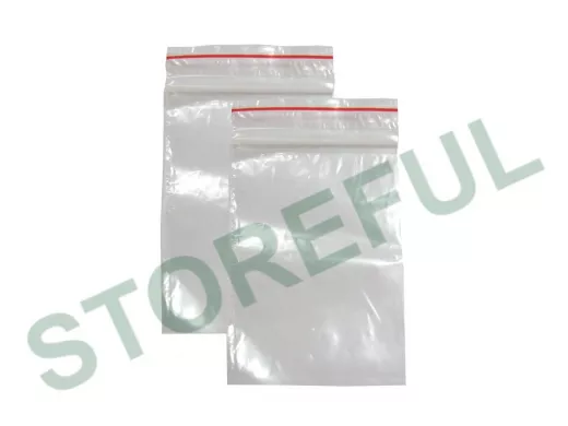 Пакет с защёлкой (замком)   60х80мм "PKT-16691", грипперы с застёжкой Zip-Lock (100шт) (цена за 1шт)