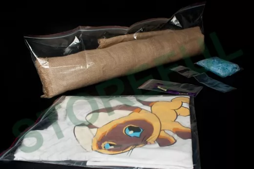 Пакет с защёлкой (замком)  350х450мм, "PKT-16699" грипперы с заст Zip-Lock 100шт цена за 1 пакет