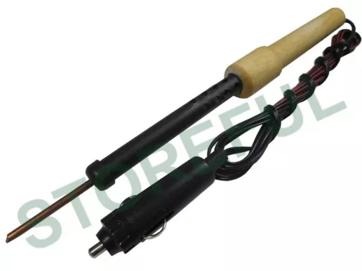 Паяльник  40Вт 12Вольт "PLK-16881" автомобильный в прикуриватель блистер