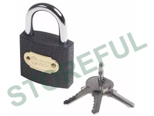 Навесной замок 40 мм чугун "Четыре Сезона" 79-0004