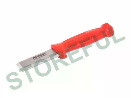 Нож-стамеска нержавеющая сталь лезвие 75х22 мм