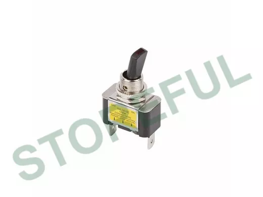 Тумблер 12V 30А (3c) ON-OFF однополюсный  с красной LED подсветкой  REXANT