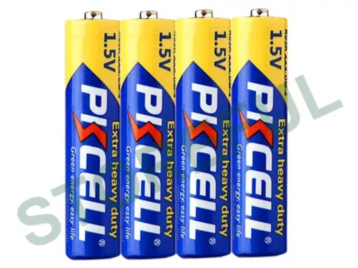 Солевой элемент питания PKCELL R03P-4S-4 тип - AAА 4 шт пленка, цена за 4шт