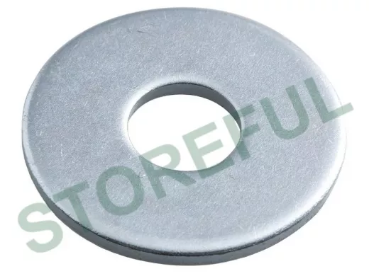 Шайба кузовная увеличенная оцинкованная  М10  DIN 9021  100шт 