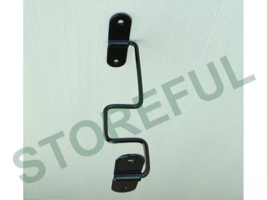 Держатель для подвесной полки с намотчиком провода снизу 