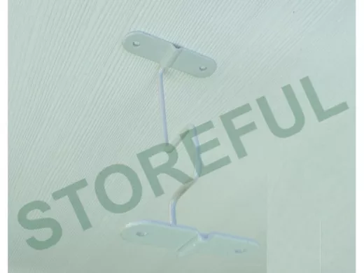 Держатель для подвесной полки с намотчиком провода снизу 