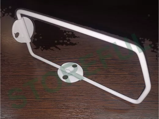 Кронштейн (К СТЕНЕ) для полки, высота 7см, вылет 15,4см, серый 