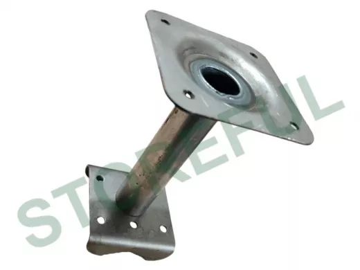 Кронштейн для видеокамеры на трубу 15...51мм вылет  75см под гермо-коробку 