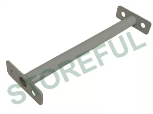 Кронштейн для многоуровневых полок, диаметр 12мм длина 165мм, серый, 1 шт 