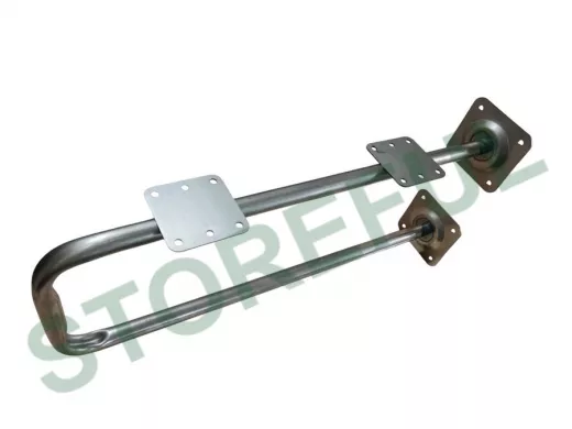 Кронштейн для плечиков с одеждой 60 х 20 см и крепления для полки 