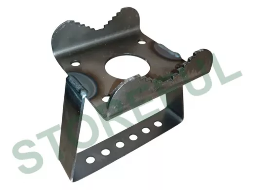 Кронштейн усиленный с отверстием для прожектора на трубе до 51мм 