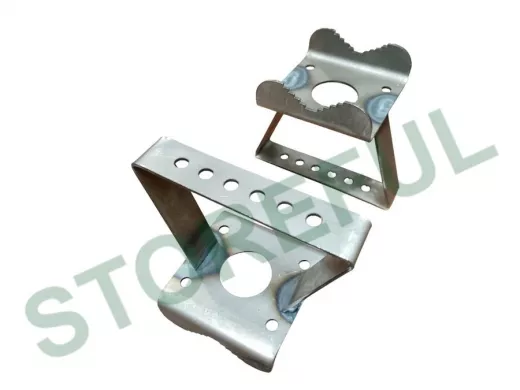 Кронштейн усиленный для прожектора на трубу 16 - 51мм с отверстием 