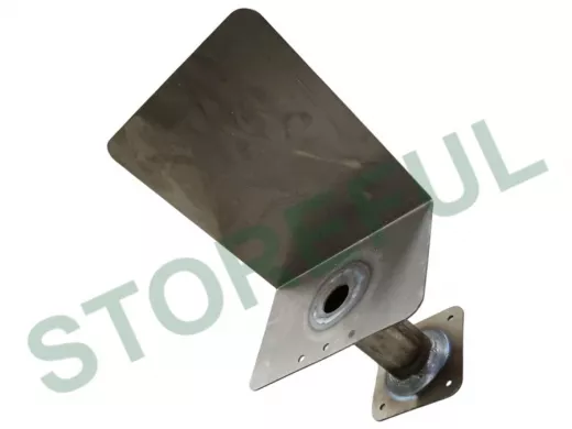 Кронштейн с боксом и козырьком для видеокамеры 