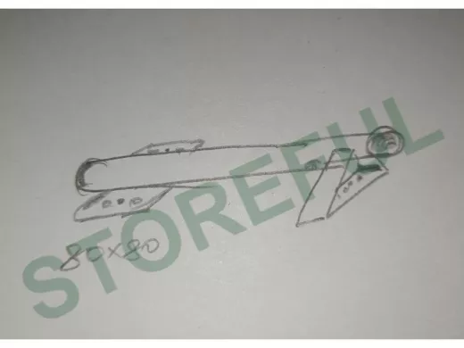 Кронштейн для прожектора вылет 0,5 метра 