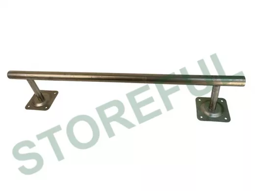 Поручень пристенный для зданий, длина  80см вылет 15см 