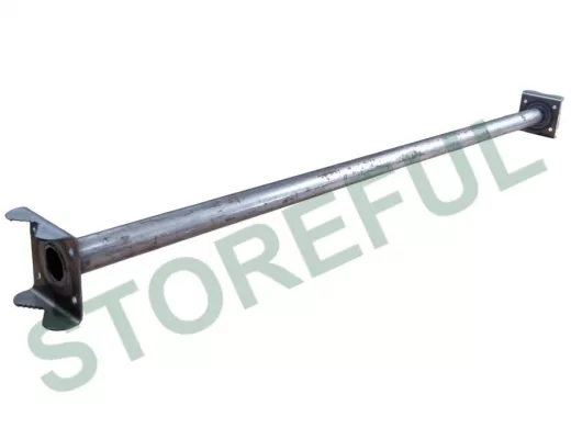 Кронштейн для параллельных труб диаметром от 15 до 51мм длина 100см "HIWOLL-217081" стальной, серый