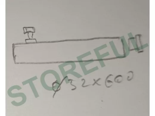 Секция антенная 60 см с заглушкой 