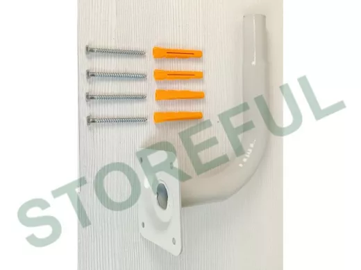 Кронштейн для видеокамер и антенн, вылет 16 см, вверх 23см 