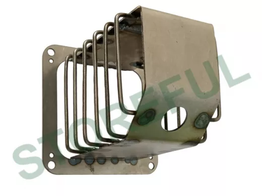 Колпак кожух для камеры видеонаблюдения, основание 14х14х20см "ШАЙБАНЕТ-217379", вылет 20см, черный