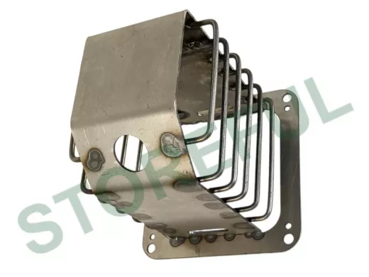 Колпак кожух для камеры видеонаблюдения, основание 14х14х20см "ШАЙБАНЕТ-217380", вылет 20см, серый