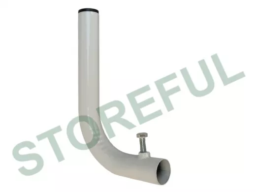 Элемент трубы, диаметр 32мм, высота 16см, вылет 23см, заглушка, фиксатор 