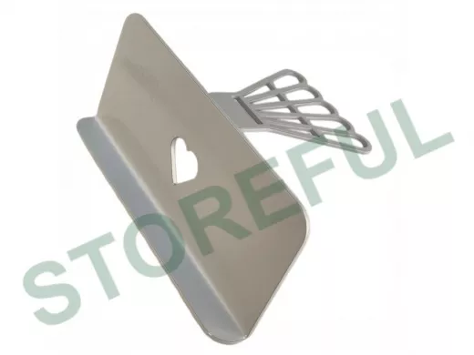 Подарок-сувенир спортсмену бадминтонисту, держатель для смартфона, серый 