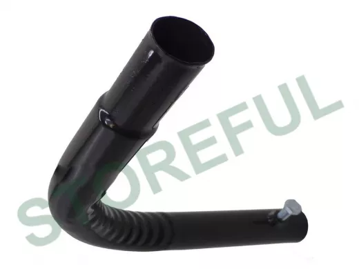 Элемент трубы, диаметр 32мм, высота 50см, вылет 23см, обжатый, фиксатор 