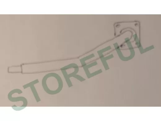 Поручень, конечный, угол 35гр, 80см, левый 