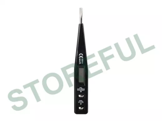 Тестер  GK 31 (отвертка индикаторная, многофукциональная, ЖК-дисплей, работает без батареек)