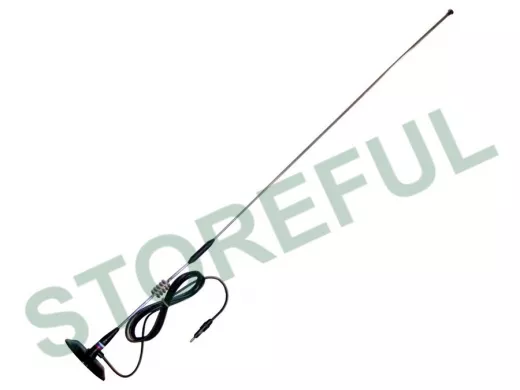 "MAG-015PK" CHROM автомобильная магнитная антенна для автомагнитолы, диапазон FM, УКВ; усилен.магнит