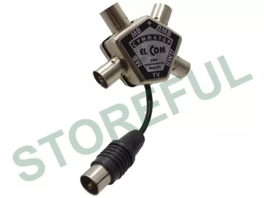 Сумматор телевизионный СТ-4 Elcom   МВ/МВ/ДМВ/ДМВ