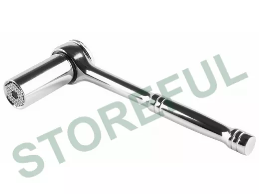 Универсальный торцевой ключ с трещоткой 7-19 мм