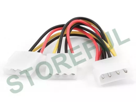 Разветвитель питания Cablexpert CC-PSU-1, Molex->2xMolex, для HDD CC-PSU-1
