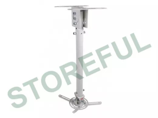 Кронштейн NBT718-2  для проэктора потолочный, нагрузка 13 кг, от потолка 53-83 см. С наклоном и пово