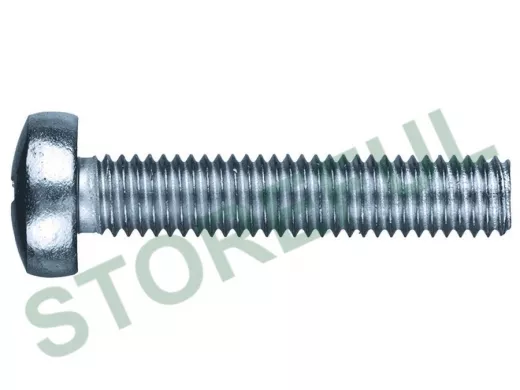 Винт оцинк. с полукруглой головой 5х16 DIN 7985   500шт 