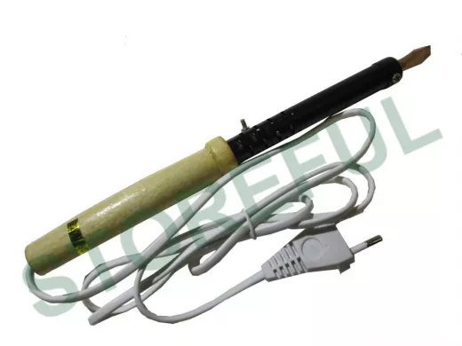 Паяльник  80Вт 220В "PLK-6384" деревянная ручка  ЭПЦН