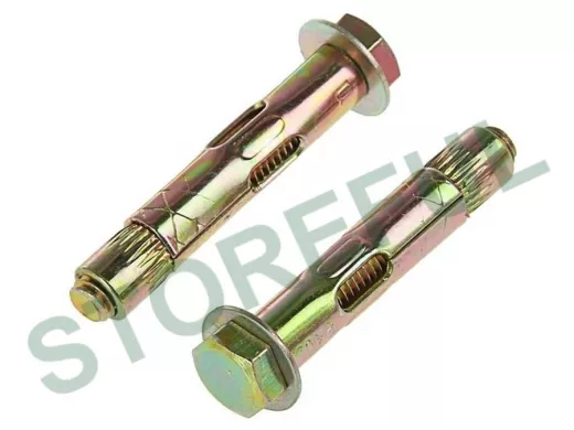 Анкерный болт  8 x 45   250шт "ABI-KREP 7015" 5,375кг  резьба М6, вес 1шт 21,5г