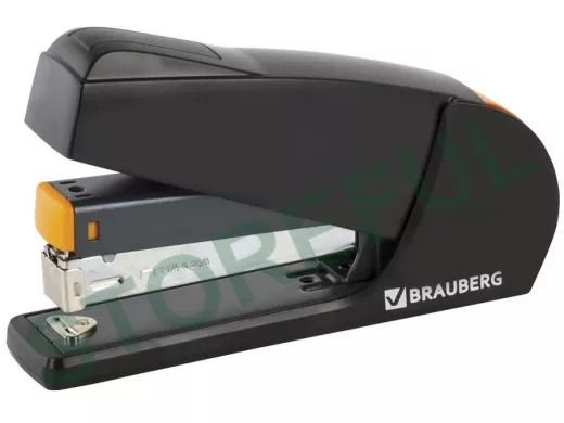 Степлер ЭНЕРГОСБЕРЕГАЮЩИЙ №24/6, 26/6  "BR-71388" "Easy Press", до 25 листов, БЕЗ УСИЛИЙ