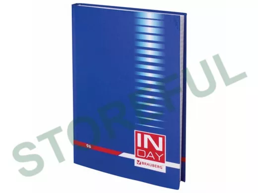 Блокнот 7БЦ А5 96л., обл. ламин., кл. "BR-72220", Индей синий, 135*206мм