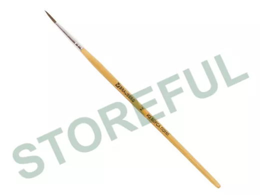 Кисть "BR-74122" из ворса пони, круглая, №2