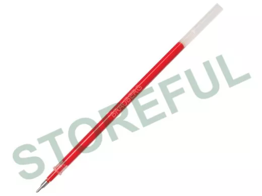 Стержень гелевый "BR-75239" 130мм, КРАСНЫЙ, игольчатый пишущий узел 0,5мм, линия 0,35мм