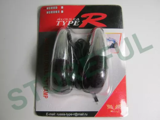 Габаритники 086 P фиолетовые "половинки"