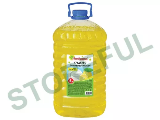 Средство для мытья посуды 5л "BR-78675" "Лимон", ПЭТ
