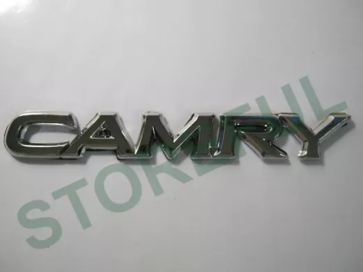 Эмблемма пластик в п/э надпись CAMRY хром 16,3x2 см 01351   01351